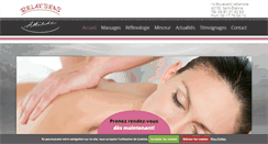 Desktop Screenshot of massage-bienetre-42.com